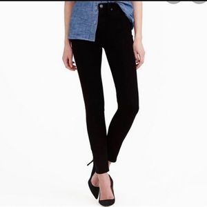J. Crew Black Skinny Cord Pants